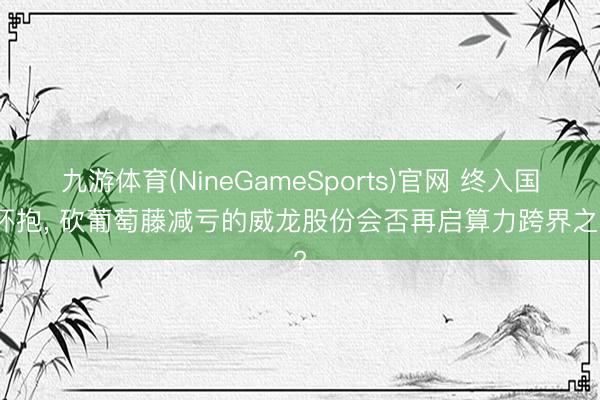 九游体育(NineGameSports)官网 终入国资怀抱， 砍葡萄藤减亏的威龙股份会否再启算力跨界之路?
