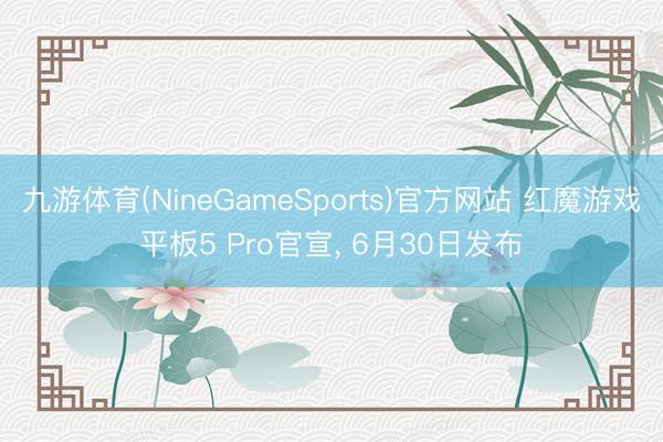 九游体育(NineGameSports)官方网站 红魔游戏平板5 Pro官宣， 6月30日发布